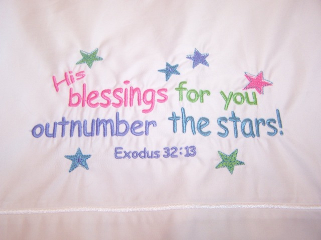 His blessings for you outbumber the stars!